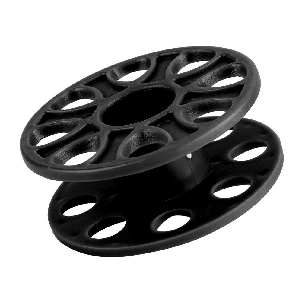 Durable Plastic Scuba Diving Compact Finger Spool Reel Diver Underwater Accessory Black