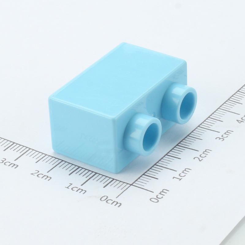 4 шт. DIY Большой Строительный Блок Кирпичик 1X2 Кирпичики Большого Размера Собранные Аксессуары Оптовая Часть Образовательная Детская Игрушка