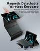 Чехол-клавиатура Bluetooth для iPad Air 11 дюймов 2026 года A2591 с ТПУ-оболочкой