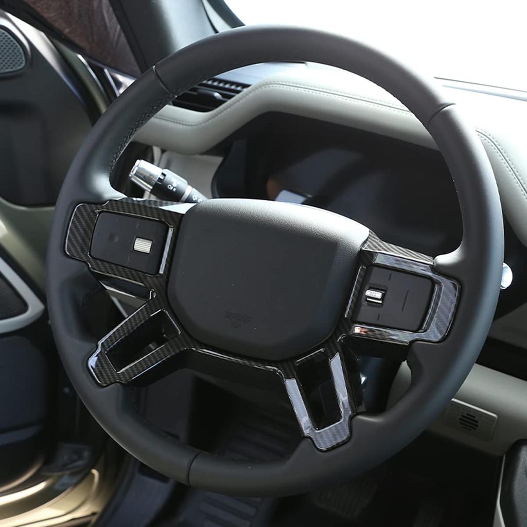 METYOUCAR Применимо к Land Rover Defender Рамка рулевого колеса Рамка чехла рулевого колеса Декоративная рамка рулевого колеса Декоративная накладка на рулевое колесо