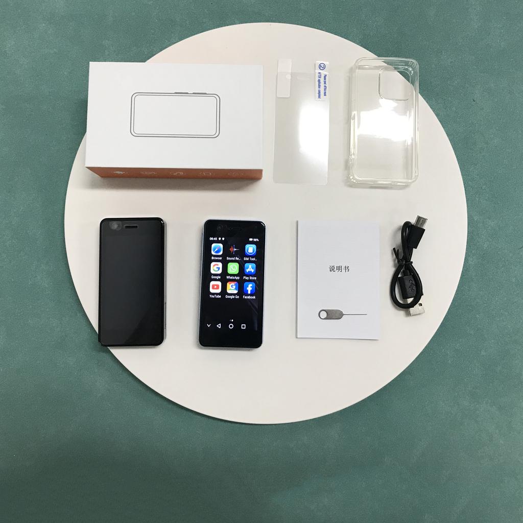 S18 4G Mini Smartphone 2.95inch MT6737 2 ГБ ОЗУ 16 ГБ ПЗУ Две SIM-карты Двойной режим ожидания 5 МП задняя камера Type-C LTE Android Bar мобильный телефон