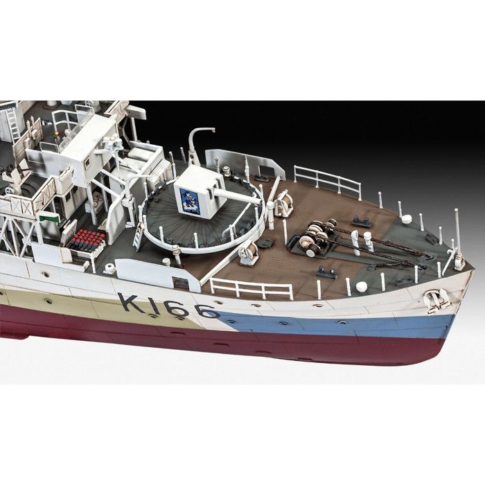 Kit maquette - revell - flower class corvette (early) - échelle 1:144 - plastique - à partir de 15 ans