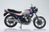 Aoshima Bunka Kyozai Skynet Масштабная готовая модель мотоцикла Honda CBX400F синего цвета 1/12 Перламутр/Леденец