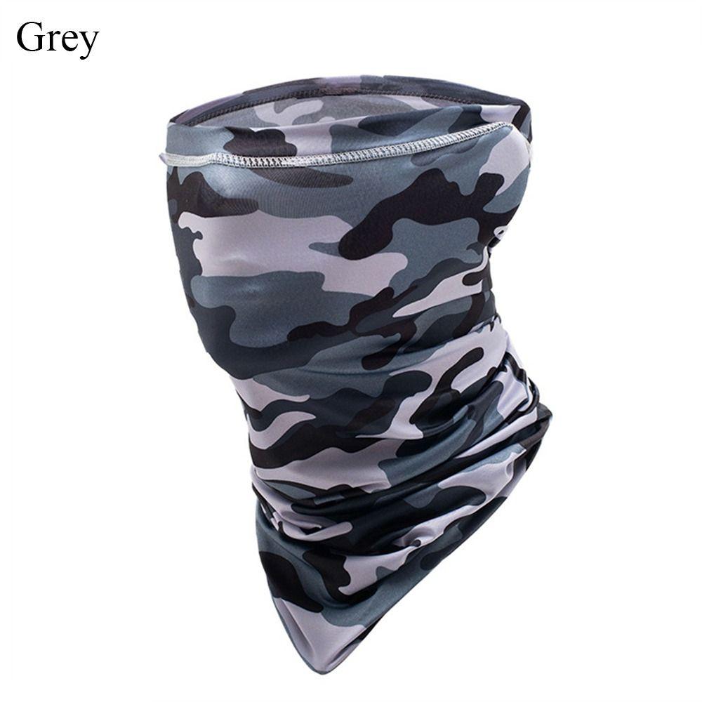 Sun Protection Full Face Mask Sun UV Protection Neck Gaiter Camouflage Balaclava  Outdoor Sport