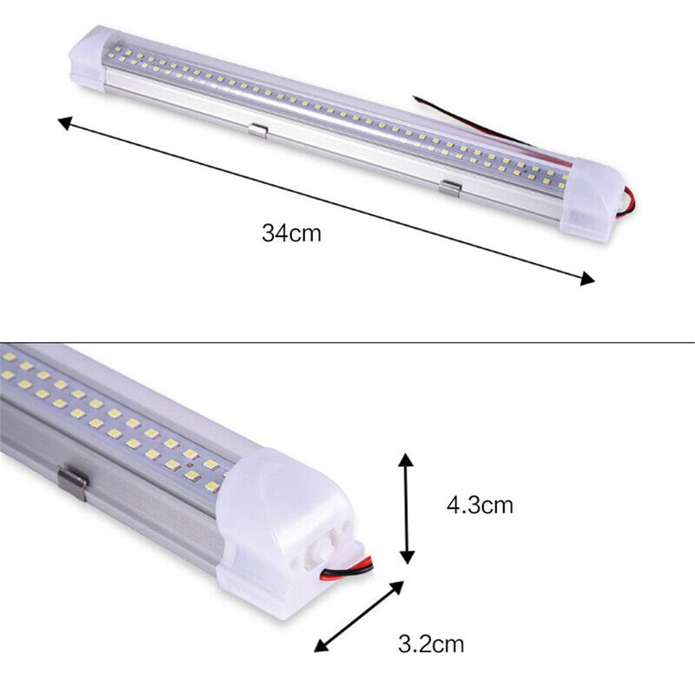 Lights Car LED Lights Cab Reading Light Strip Bar LED Interior Lights Car Van Interior Lights