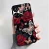 Чехлы для ZTE Blade V40S Эстетичный Роскошный Цветочный Мягкий Черный Силиконовый Чехол для Телефона для ZTE Axon 40 SE Обложка Coque ZTE V70 Pro Funda