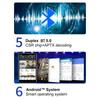 HiFi MP3-плеер Bluetooth 5.0 MP4 MP5-плеер 4.0-дюймовый сенсорный экран Android 8.1 Smart System с потоковым музыкальным проигрывателем Spotify