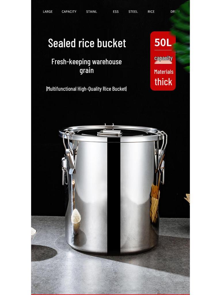 Герметичный многоцелевой бочонок из нержавеющей стали 304 для хранения вина, чая, молока, для ферментации, масла или риса