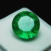 Stunning Natural Emerald Colombian Green 8-10 Ct Round Cut Certified Gemstone