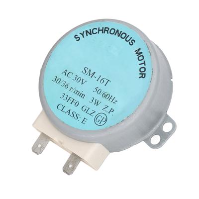 SM 16T Поворотный двигатель для микроволновой печи Оригинальный алюминиевый медный синхронный двигатель для микроволновой печи