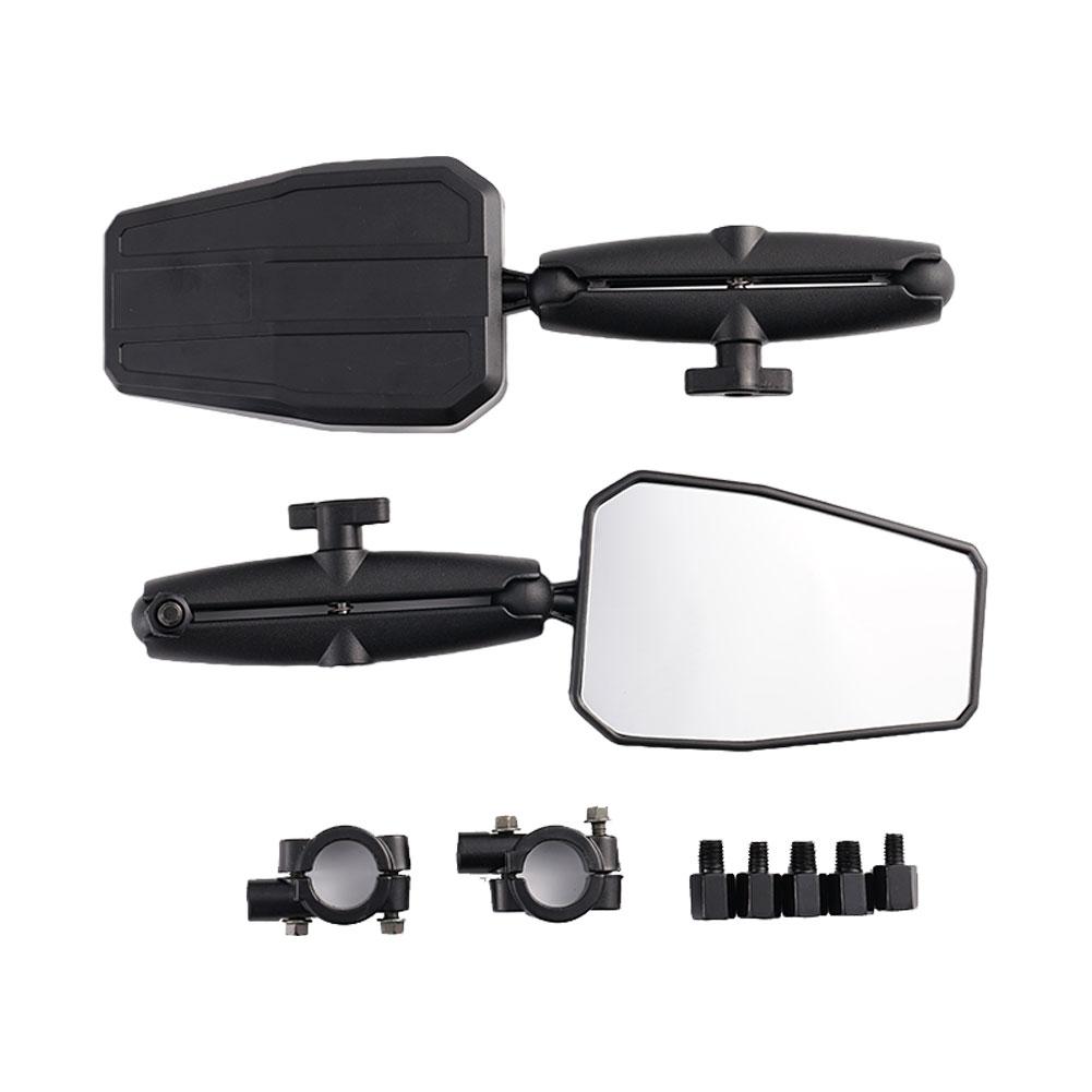 Мотоциклетное складное зеркало заднего вида Складное зеркало заднего вида для исследования Транспортное средство Широкоугольное зеркало на руль Аксессуары Внедорожное зеркало West X4T4