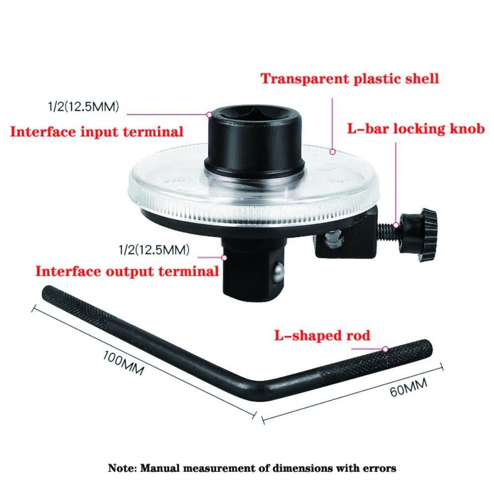Калиброванный динамометрический ключ Инструмент для ремонта и обслуживания автомобилей Высокая твердость Угловые динамометры Гараж Инструменты