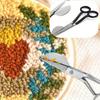 Carpet Trimmer Sharp Duckbill Applique Scissors Stainless Steel Sewing Tailor Embroidery Scissors Cutting Shears Needlework