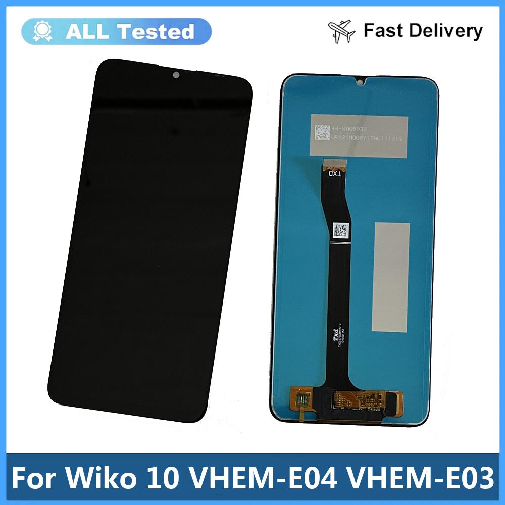 Полная сборка LCD-экрана и сенсорного стекла для Wiko 10 VHEM
