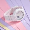 Casio G-SHOCK WOMAN Trendy Fashion Quartz Movement Resin Strap Japanese and Korean Watch Women's Watch White Dial GMA-S2100-7APR