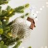 Felt Christmas Hanging Pendants Cartoon Christmas Doll Pendant Simulation Owl Ornament  Home Decor