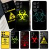 Символ Биоопасности Для Samsung Galaxy S23 S22 Ultra S21 S20 FE S8 S9 S10 Note 10 Plus Note 20 Ultra Чехол для Телефона