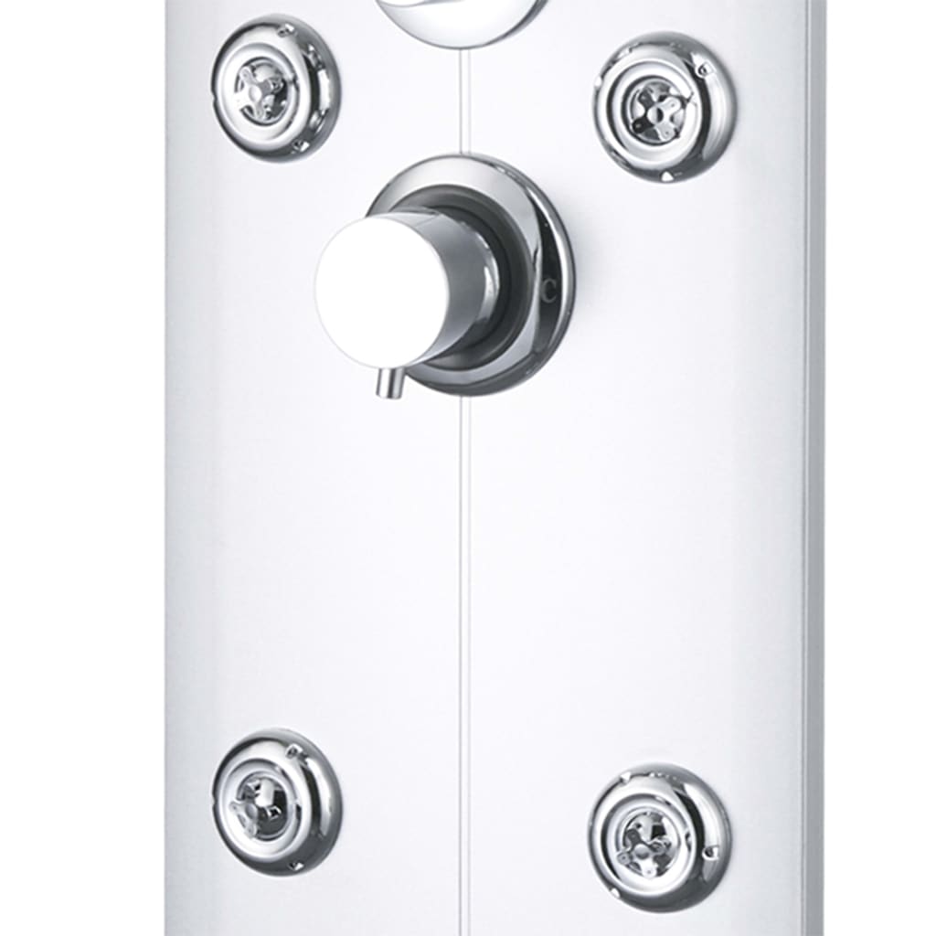 Shower Panel 25*43*120 cm Silver