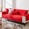 Four Seasons Universal Plush Sofa Cushion Plush Leather Non-Slip Thickened Cushion Simple Modern All-Inclusive Sofa Towel Slipcover