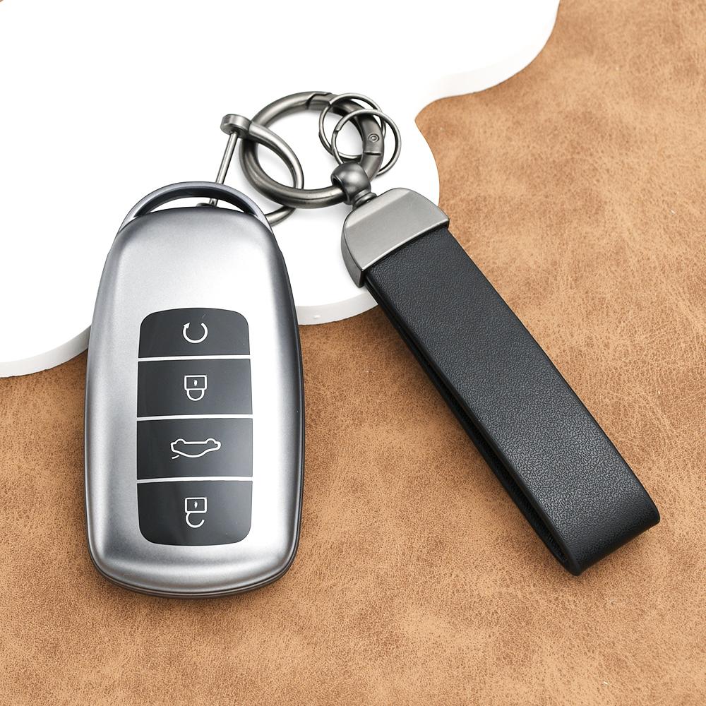 Серый ТПУ Брелок для Chery Tiggo 7 Pro Max Omoda 5 C5 Modod Chery Tiggo 8 Pro Tiggo 8Plus New 5 Plus 7Pro ТПУ Чехол-обложка для автомобильного ключа