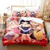 New My Life As Inukai-san’s Dog Bedding Set Cartoon Anime Three-piece Set Adult Kid Bedroom Duvet Cover Sets 3D Kawaii Girls
