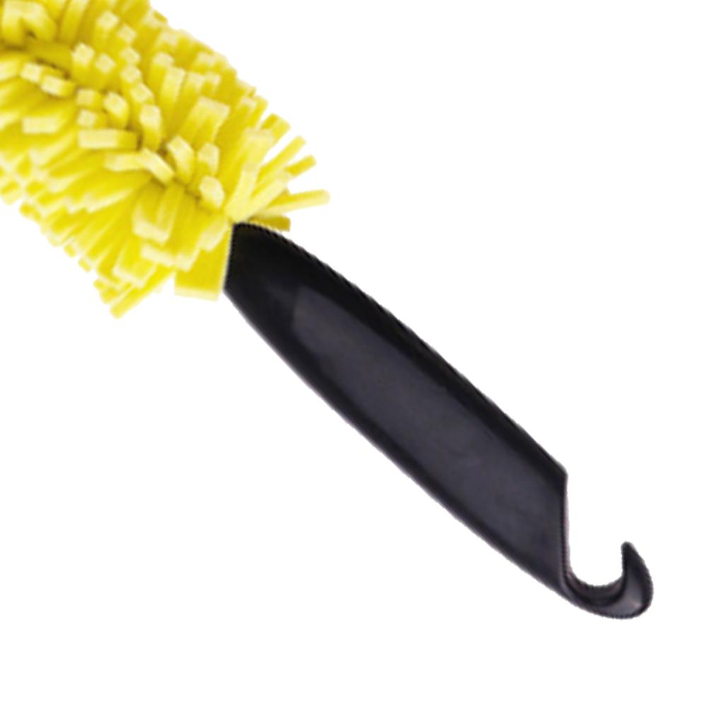 Long Handle Tire Brush Highly Water Absorption Tire Cleaning Brush for Cleaning Car Wheels Rims