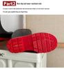 Men's Four Seasons Waterproof Anti-Skid High-Top Rubber Boots for Rain, Car Washing, and Fishing.
