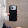 Креативный чехол для телефона IPhone 17 Promax для Apple 16 Все включено Противоударный Треугольный Кожаный Чехол-куртка