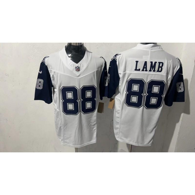 Dallas Cowboys Retro Football Jersey Mens Cotton Team Apparel Sportswear Embroidered Uniform Shirt