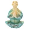 Морская черепаха Йога Фигурка Украшение Летний Медитирующий Декор Весенний Сад Смола Ручная работа