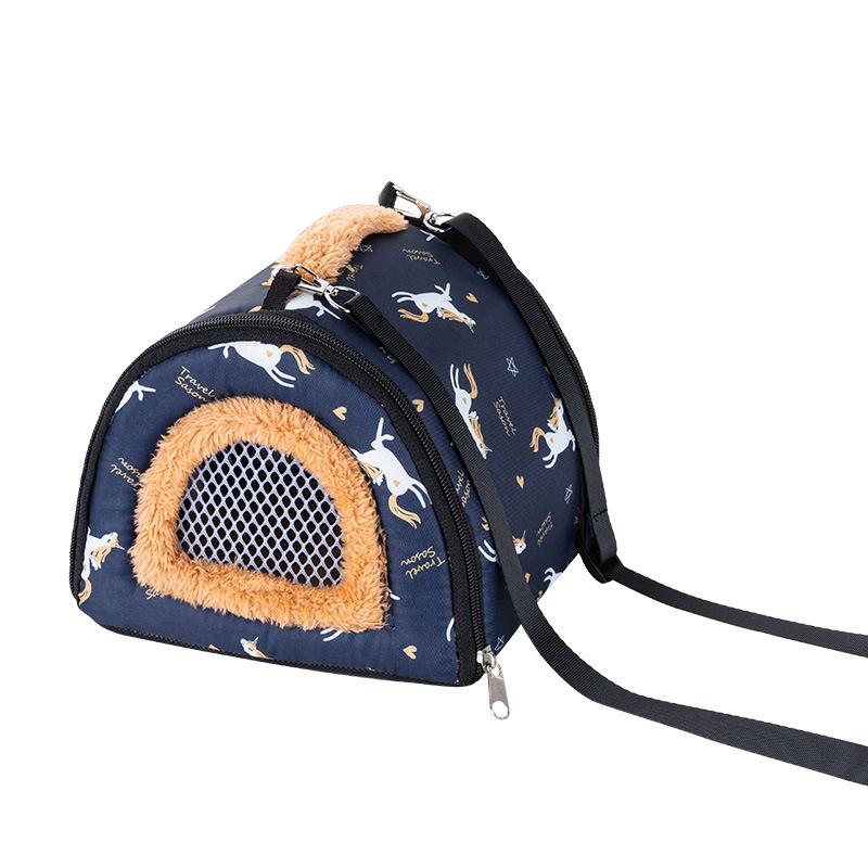 2025 Переносная хлопковая сумка-гнездо для маленьких питомцев - хомяка, летяги, белки