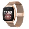 For Fitbit Versa 3/Sense Stainless Steel Milanese Strap Replacement Smart Watch Wrist Band