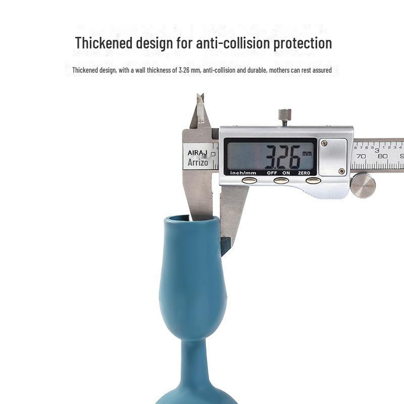 Силиконовые накладки на дверные ручки для детей - противоударные, мягкие присоски для спальни и ванной комнаты