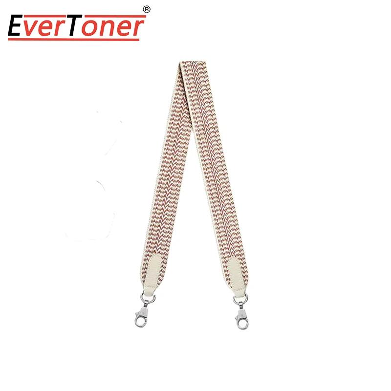 Съемный тканевый ремень EverToner шириной 4 см, плетеный, сменный ремень для сумки через плечо H, расширитель, плетеная сумка, аксессуары