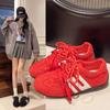 Fashion Retro German Training Shoes Women's 2025 Autumn New Small and Versatile Light Casual Sneakers