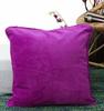 "Indian Cushion Cover Purple Velvet Home Bed D Cor Throw Pillow Case 12"" X