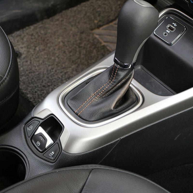 ABS Защитная накладка на панель переключения передач автомобиля, молдинг центральной консоли для Jeep Compass AT 2017-2020, аксессуары