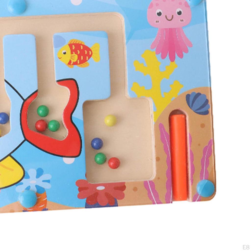 Лабиринт Развивающие игрушки Раннее обучение Распознавание сортировки цветов для вечеринки