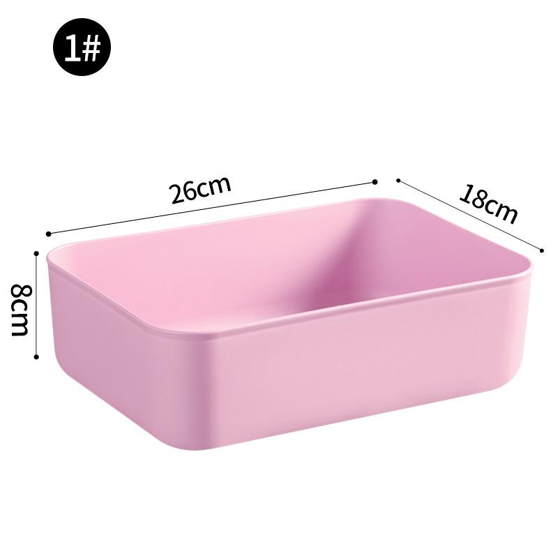 Пластиковый ящик для хранения игрушек, украшений, мелочей и одежды с розовой кружевной крышкой