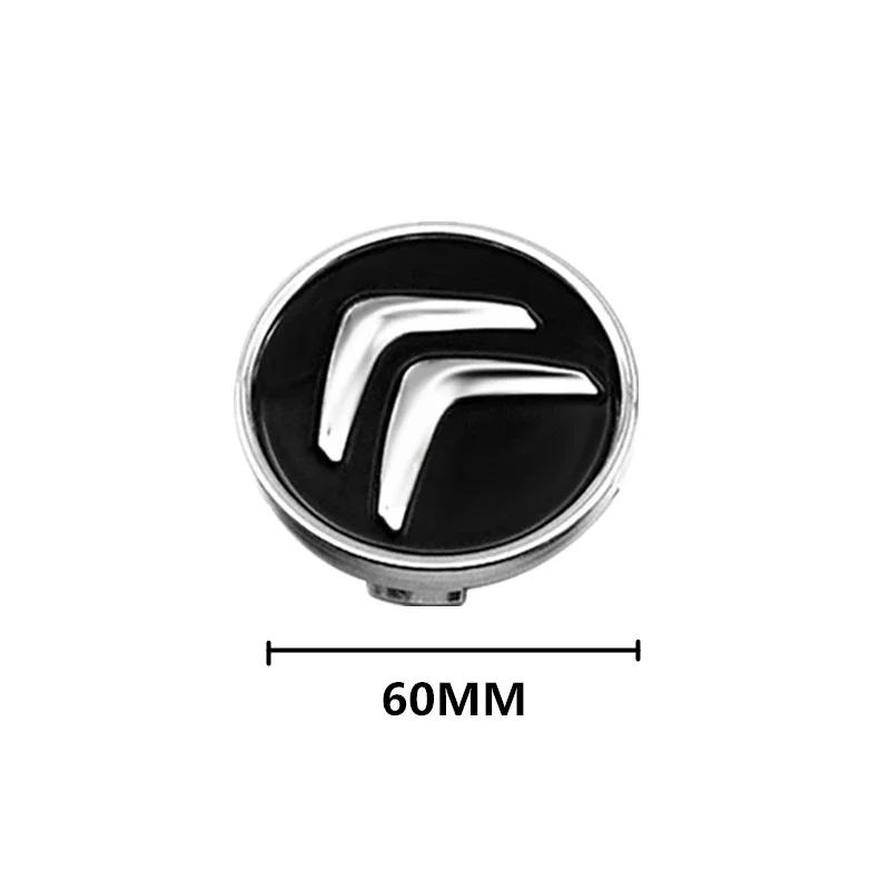 4pcs Emblem Logo for Citroen C1 Elysee DS4 DS3 Picasso Berling Saxo C4 C5 C2 C3 Xsara Cactus DS6 Car Wheel Center Hub Cover Caps alp123