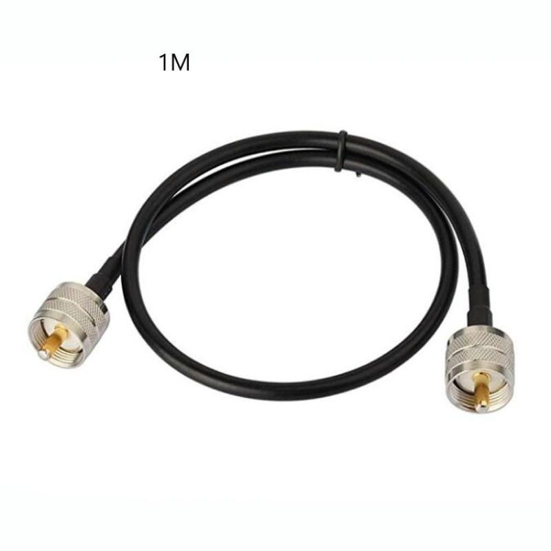 РЧ Коаксиальный Кабель Uhf Pl259 Штекер-Штекер Rg58 Пигтейл Кабель 30см/50см/1м/2м/5м/10м