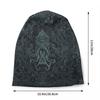 Ктулху Мифы Лавкрафта Skullies Шапочки Шапки Унисекс Хип-Хоп Зимняя Теплая Вязаная Шапка Для Взрослых Фильм Ужасов Монстр Капот Шапки