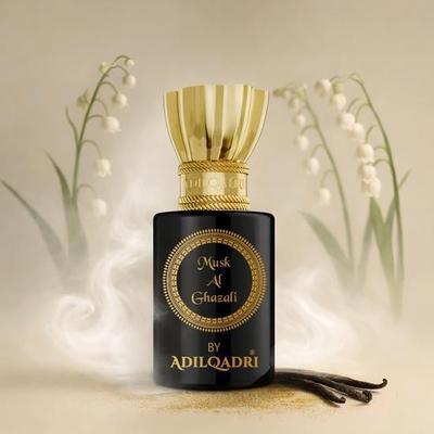 Adilqadri Musk Al Ghazali Attar для мужчин и женщин | Мускусный аромат | Безалкогольный стойкий аттар 12 мл