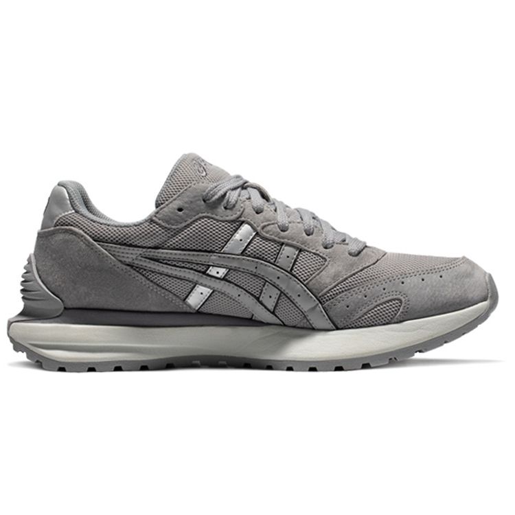 Asics Tarther Sc Удобная модная ткань Низкие повседневные кроссовки для бега Унисекс кроссовки Серый Серебристый 1203A125-300
