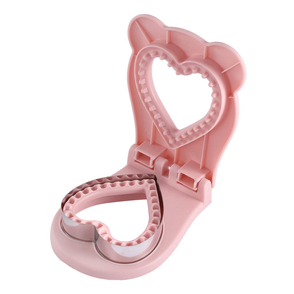 Uncrustables Sandwiches Cutter Sealer WIth Heart-Shape Crustless Bread Sandwiches Sealer Kitchen Accessories