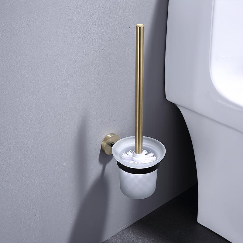 Матово-черные аксессуары для ванной комнаты, набор фурнитуры, держатель для полотенец, крючок для полотенец, мыльница, ершик для унитаза, держатель для стакана, держатель для бумаги