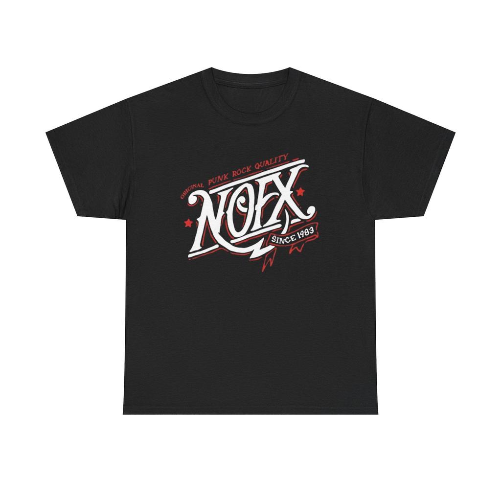 NOFX Vintage Punk Rock Logo T shirt | Punk Skate Graphic Tee