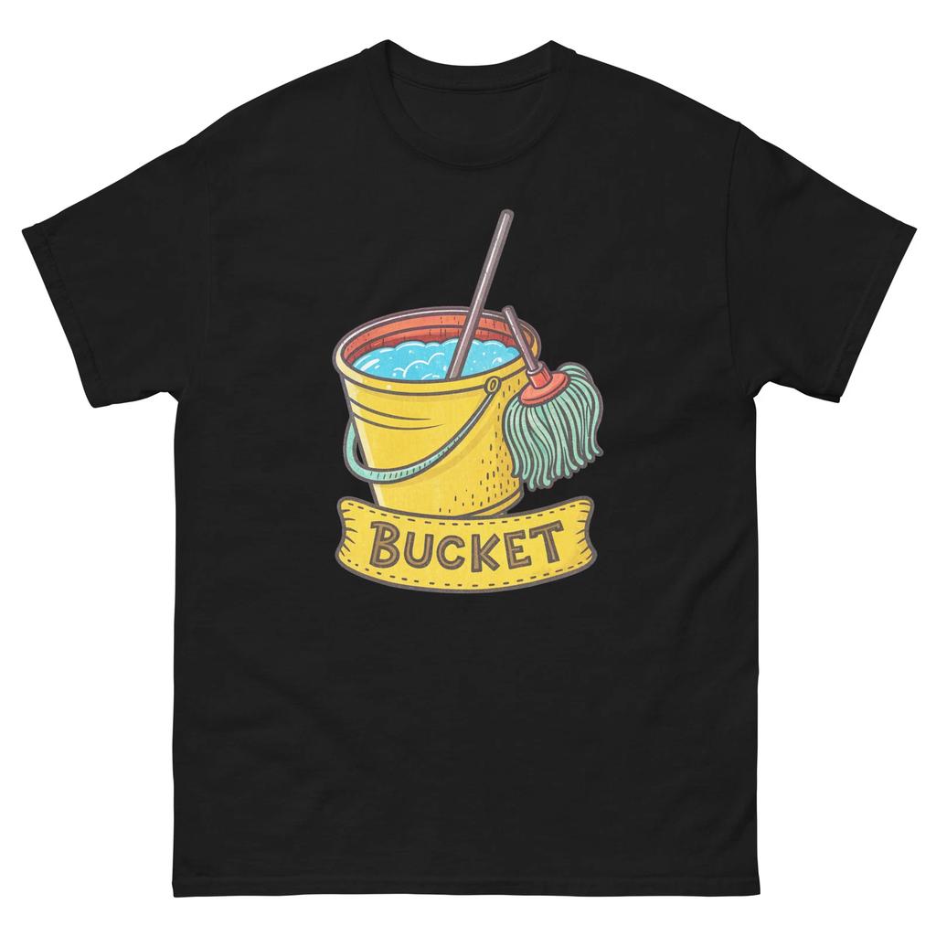 Bucket Popular Illustration Object T-Shirt