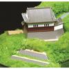Doyusha 1/350 Japanese Castle Standard Gifu Castle Plastic Model S-27 Molded Color