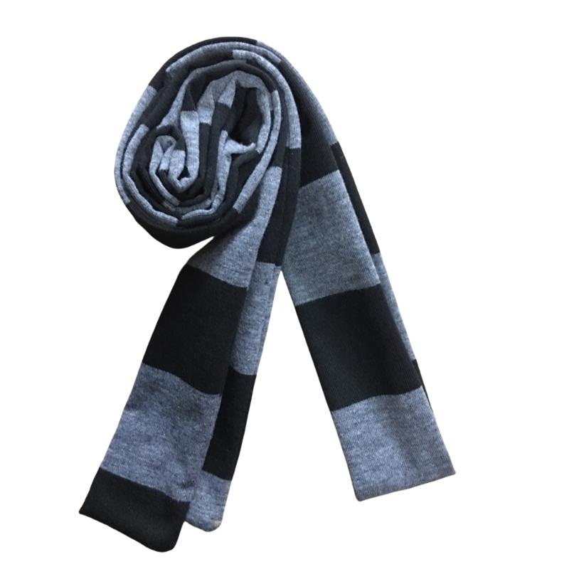 Stripe Scarf Neck Warmer Japanese Skinny Scarf All Matching Cosplay Accessory Drop Shipping